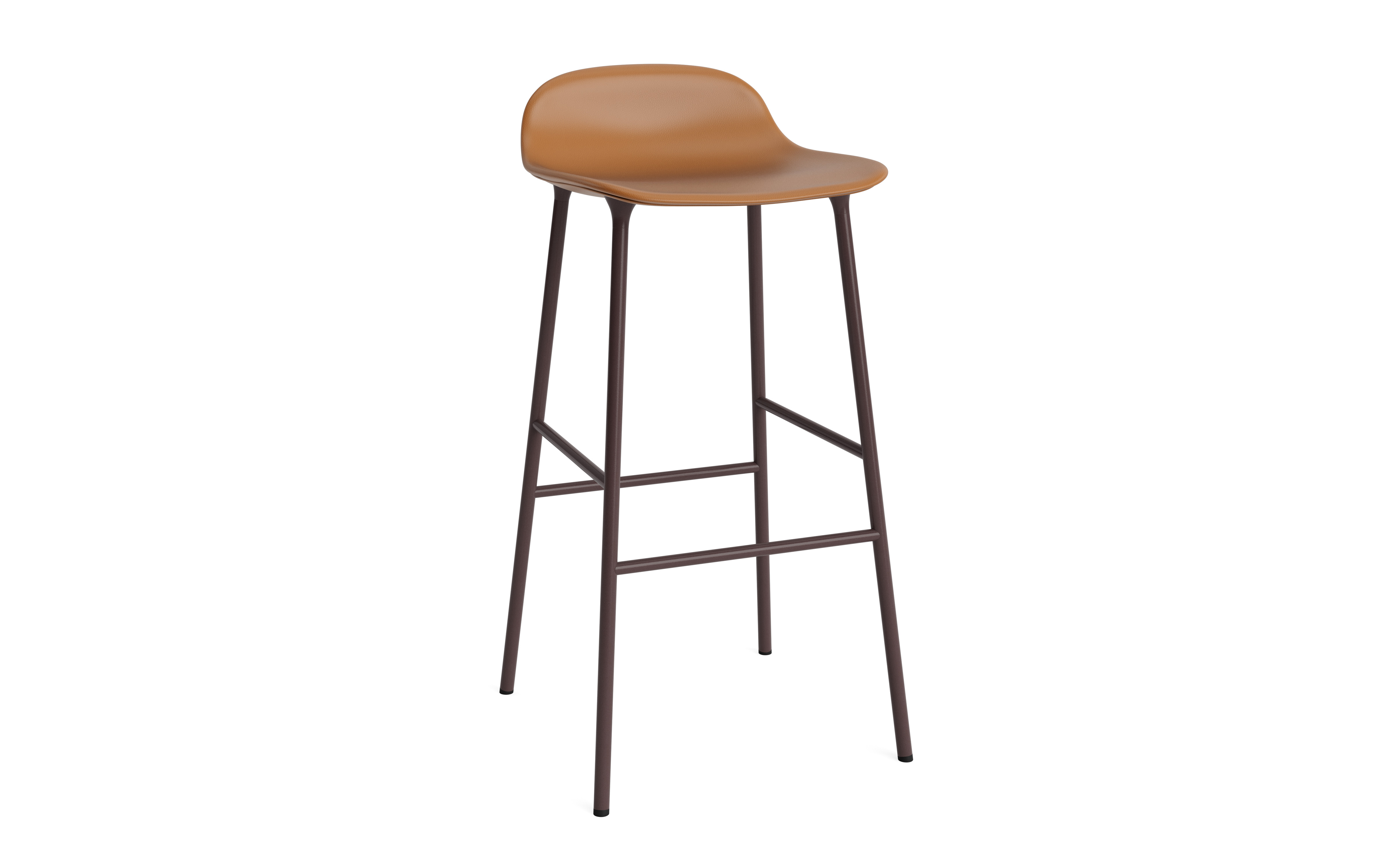 Normann Copenhagen Form 75cm Upholstered Barstool - Steel