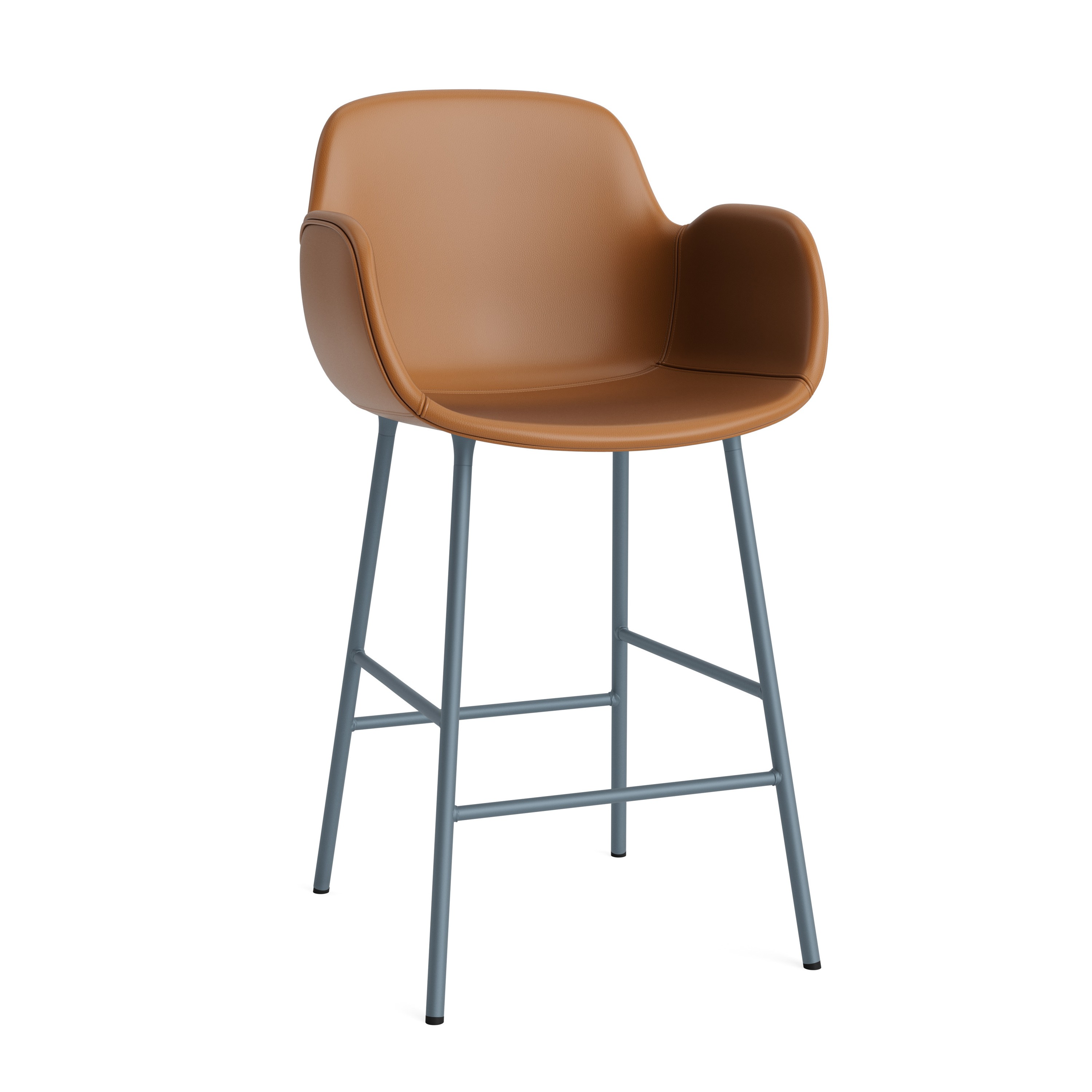 Normann Copenhagen Form Bar 75cm Upholstered Armchair - Steel