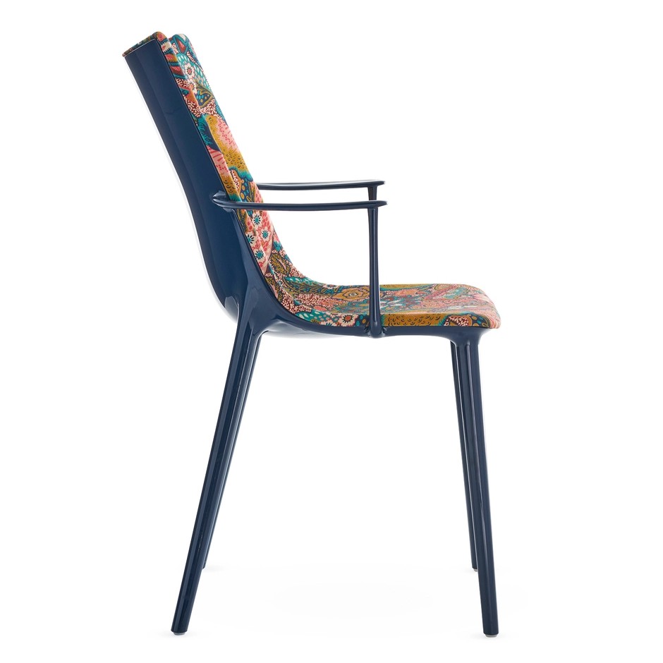 Kartell H.H.H. Upholstered Fabric Chair