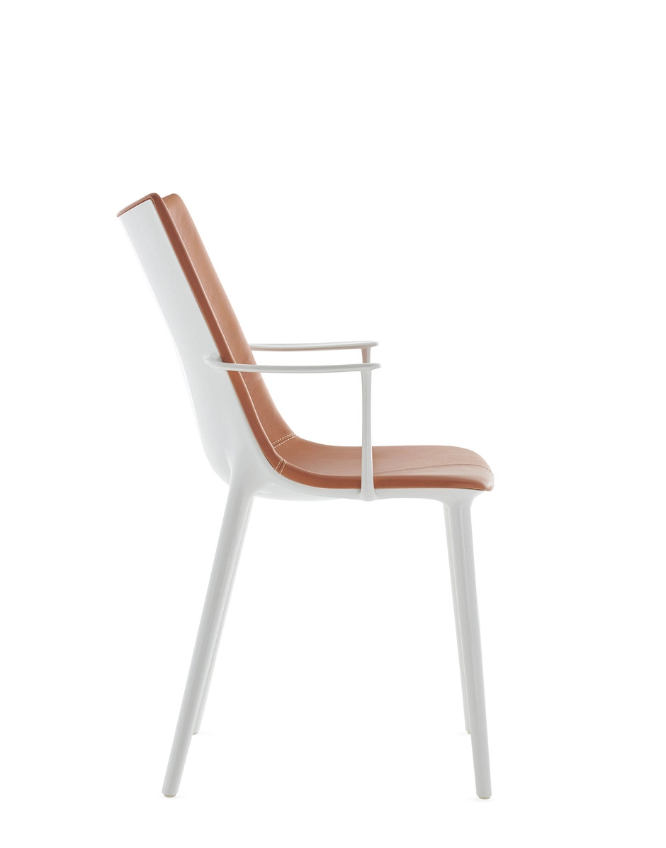 Kartell H.H.H. Leather Chair