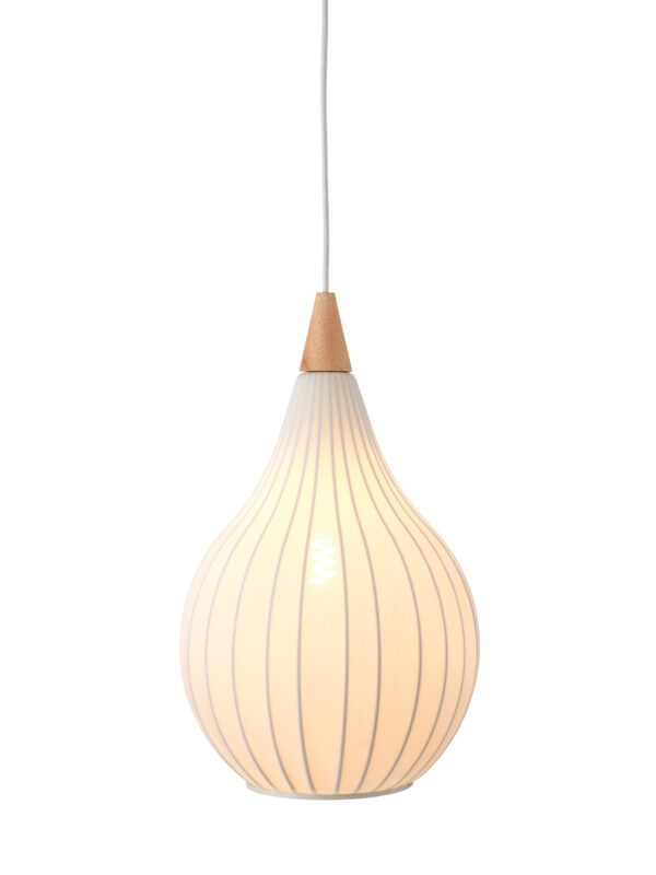 Halo Design Drops Textile Pendant