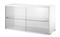 String System Glass Display Cabinet - White