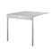 String System Folding Table - Grey/Grey - Opened