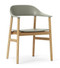 Normann Copenhagen Herit Armchair - Dusty Green & Oak