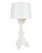 Kartell Bourgie Table Lamp - White-Gold Angled View