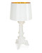 Kartell Bourgie Table Lamp - White-Gold Inside