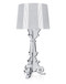 Kartell Bourgie Table Lamp - Silver / Chrome Angled View