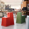 Vitra Stool-Tool By Konstantin Grcic Poppy Red and Industrial Green Lifestyle