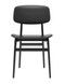 Norr11 NY11 Dining Chair Black Oak Front View