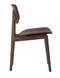 Norr11 NY11 Dining Chair Dark Stained Oak Side View