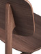 Norr11 NY11 Dining Chair Dark Stained Oak Closeup