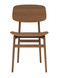 Norr11 NY11 Dining Chair Smoked Oak Front View