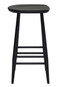 Ercol Originals Bar Stool Black Side View