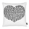 Vitra Graphic Print Pillow - International Love Heart