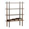 Umage Stories Shelving Unit - Dark Oak - With Venetian Cane Trays