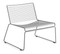 HAY Hee Outdoor Lounge Chair - Asphalt Grey