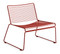 HAY Hee Outdoor Lounge Chair - Rust