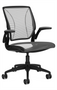 QUICK SHIP Humanscale Diffrient World Chair Black/Black