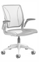 QUICK SHIP Humanscale Diffrient World Chair White/White