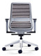 QUICK SHIP Koplus Tonique Task Chair - White - Rear