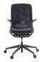 QUICK SHIP Techo Flight Task Chair - Black - Rear