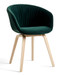 HAY About A Chair AAC 23 Soft - Lola Dark Green - Matt Lacquered Oak
