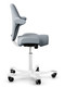 QUICK SHIP HÅG Capisco 8106 Task Chair - Select Grey - Side View