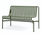 HAY Palissade Dining Bench Without Armrests - Olive