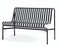 HAY Palissade Dining Bench Without Armrests - Anthracite