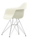 Vitra Eames Plastic Armchair DAR - 11 Pebble - Chrome - Front Angle