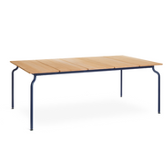 Magis South Table with Teak Top