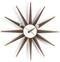 Vitra Sunburst Clock by George Nelson - Walnut