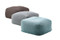 Group of Cane-line Divine Footstools - Available in three colours: Anthracite, Brown & Turquois