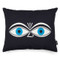 Vitra Graphic Print Pillows by Alexander Girard - Eyes - Blue Side