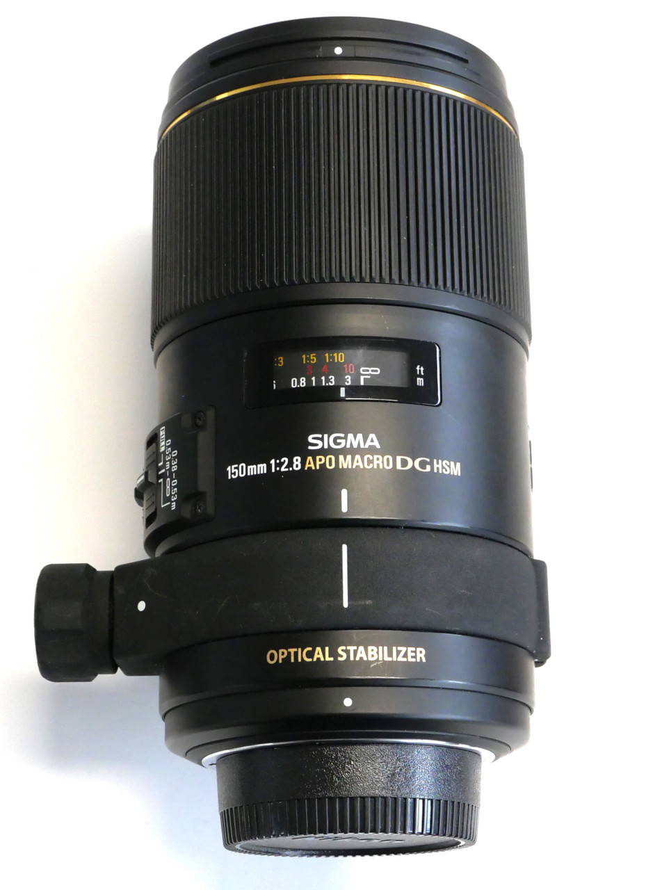 Sigma 150mm F2.8 APO Macro EX DG OS HSM Lens for Nikon (Used