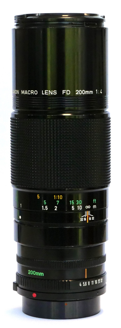 Fd 200mm Fd Macro Lens Canon New FD 200mm F4 Lens (Used) Camera Lane