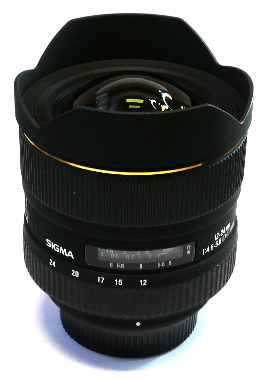 SIGMA DG HSM 12-24mm 4.5-5.6 II ワイドレンズ Nikon用 シグマ 中古