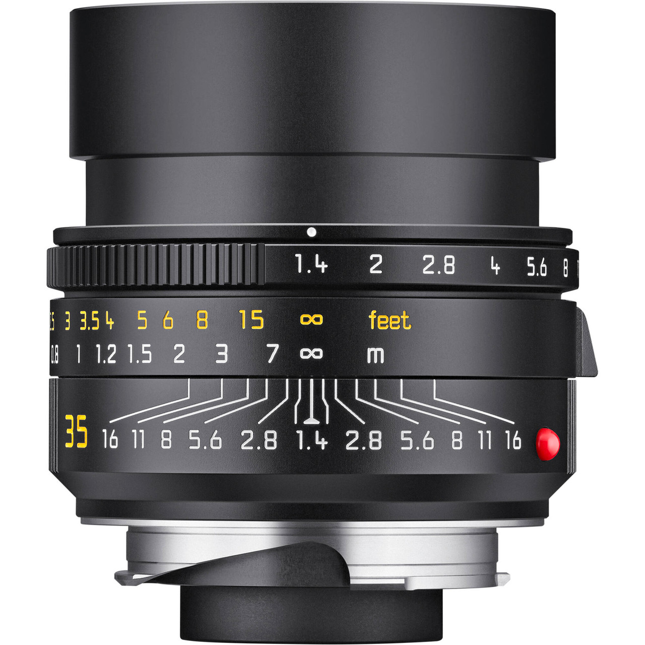 Leica 35mm F1.4 Summilux-M Asph. Lens (Black, 2022 Version
