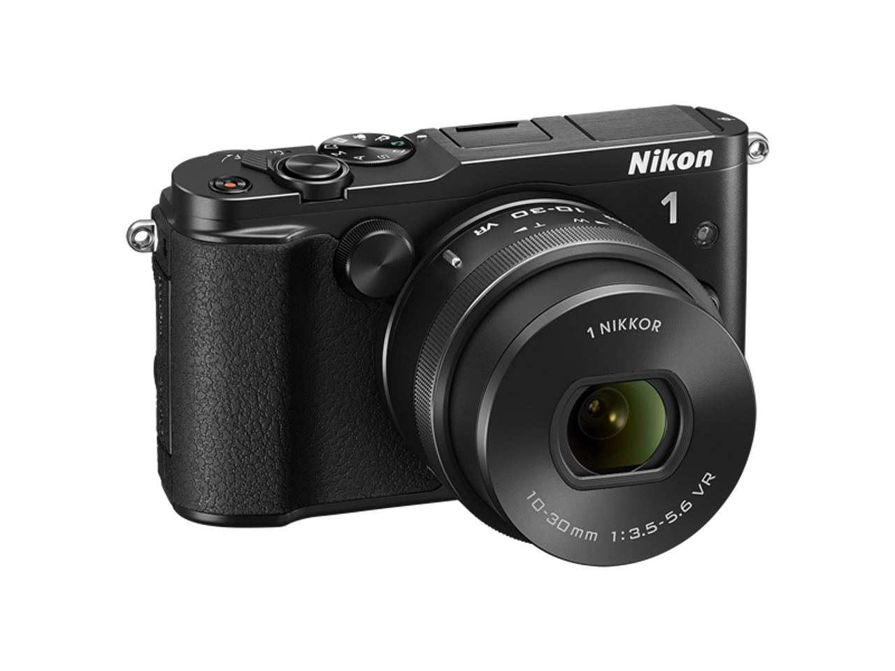 ニコン NIKON 1 V3 10-30mm VR PD-ZOOM wifi対応 Nikon 1 V3 with 10-30mm VR PD Zoom + EVF Kit - Black (Demo