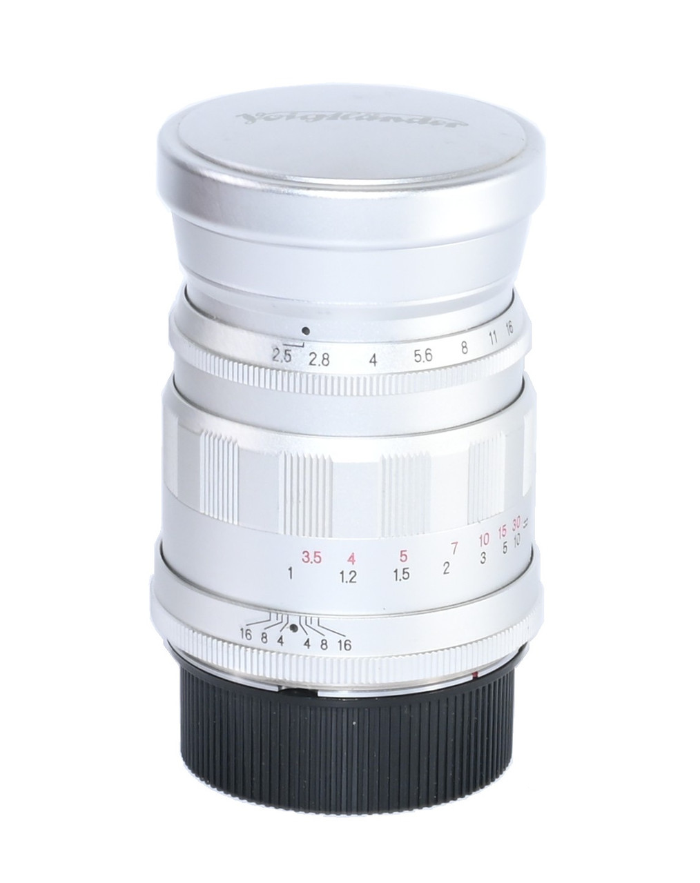 Voigtlander Color-Heliar 75mm F/2.5 MC LSM with M-mount adaptor