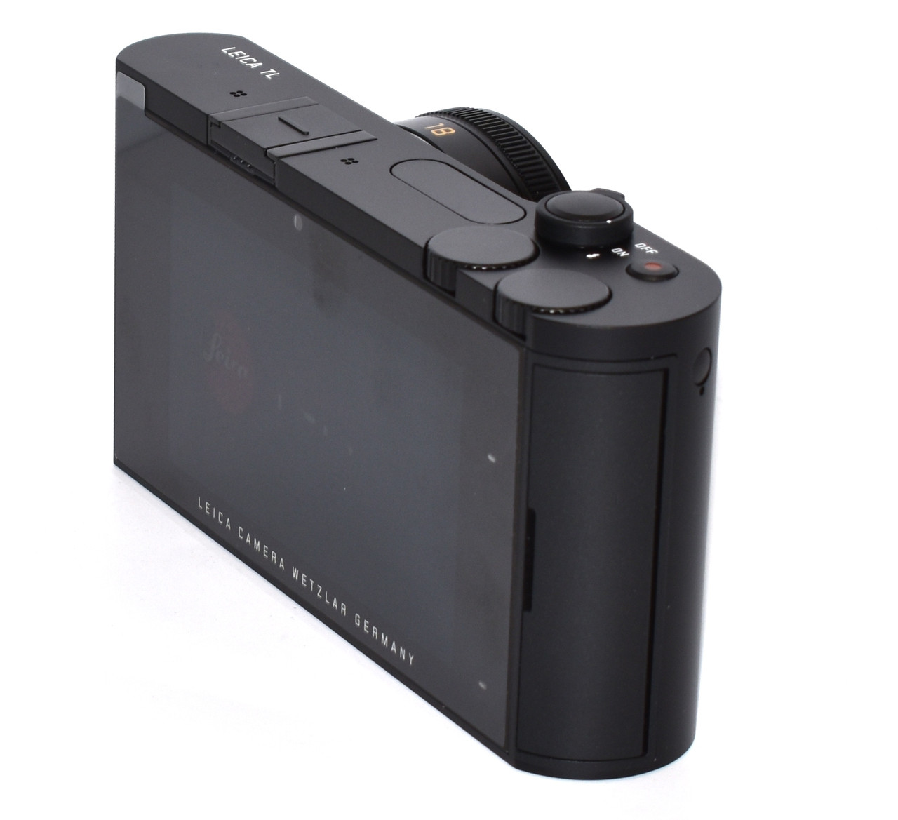 Leica TL Mirrorless Camera Body with 18mm f/2.8 Lens - Black (Demo)