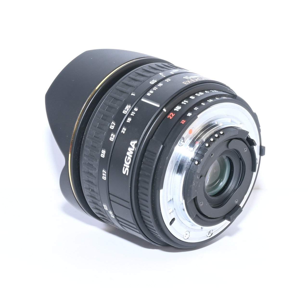 Sigma 15mm F/2.8 EX DG Diagonal Fisheye Lens for Nikon F (Used