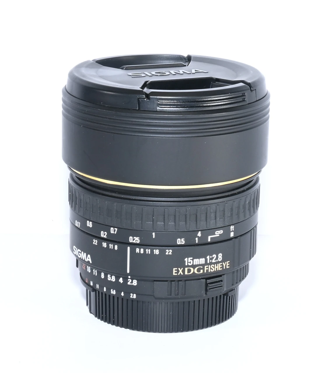 その他 SIGMA 15F2.8EX DG DIAGONAL FISHEYE/C Sigma 15mm F/2.8 EX DG Diagonal Fisheye Lens for Nikon F (Used