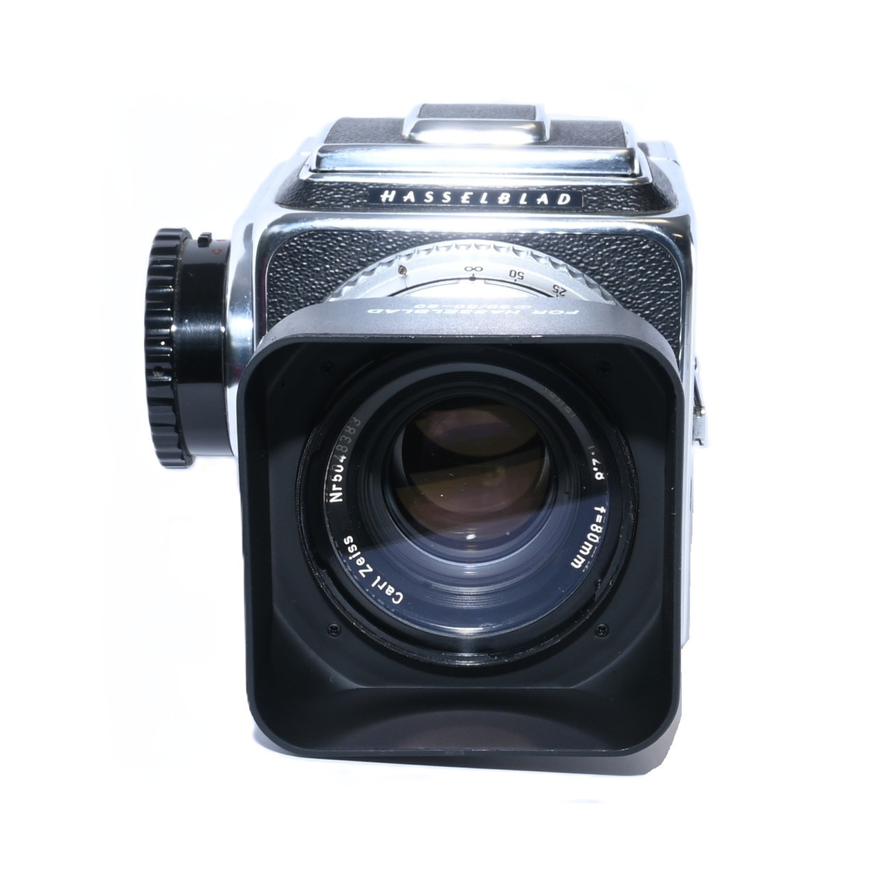 Pre-owned Hasselblad 500CM with 80mm F2.8 Lens and A12 Back