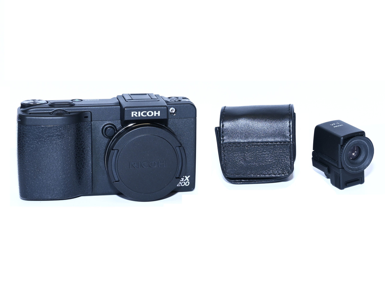 カメラ RICOH リコー GX200 コンデジ VF-1 ビューファインダー付【希少】