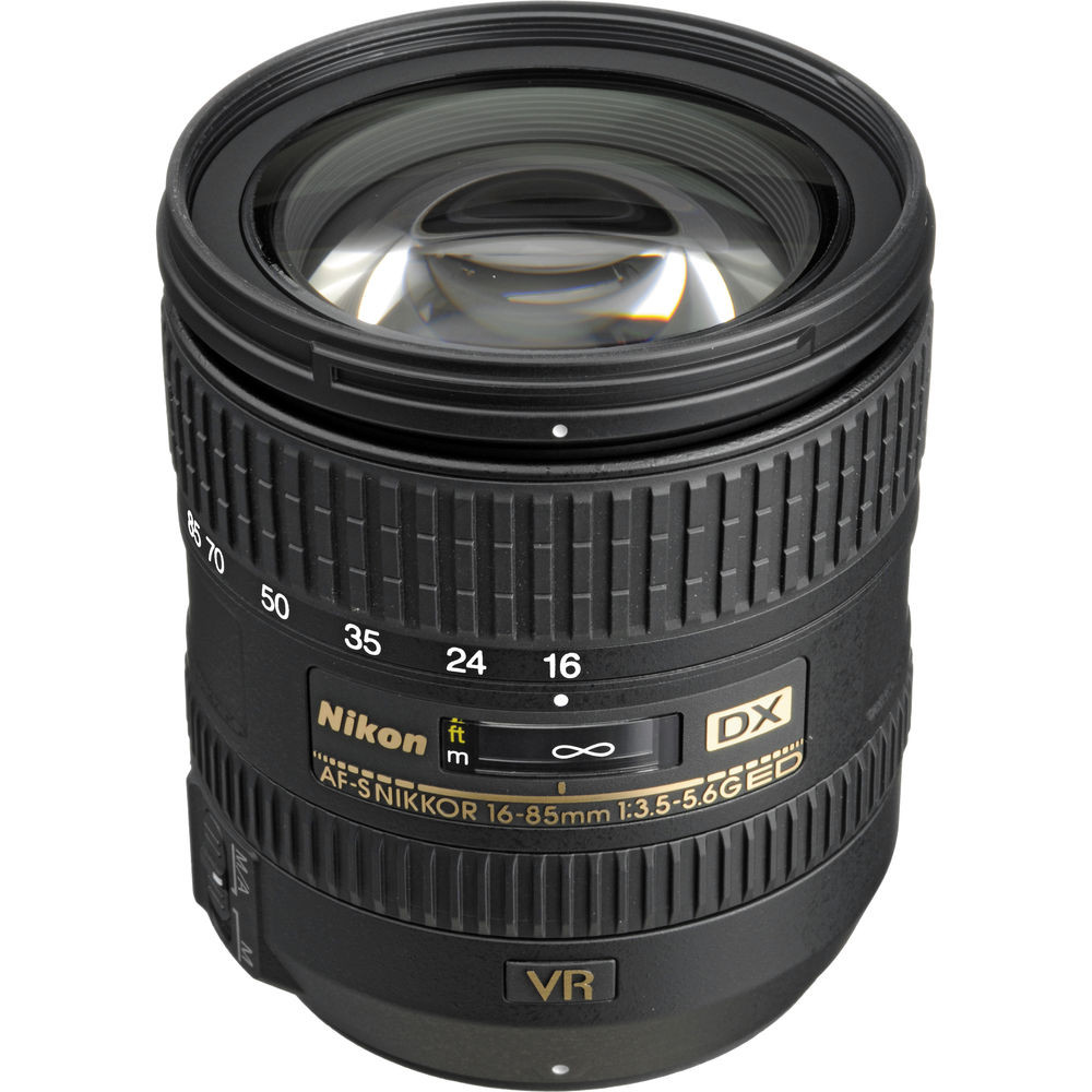 Nikon AF-S DX 16-85mm F3.5-5.6G ED VR Lens (New) - Camera Lane