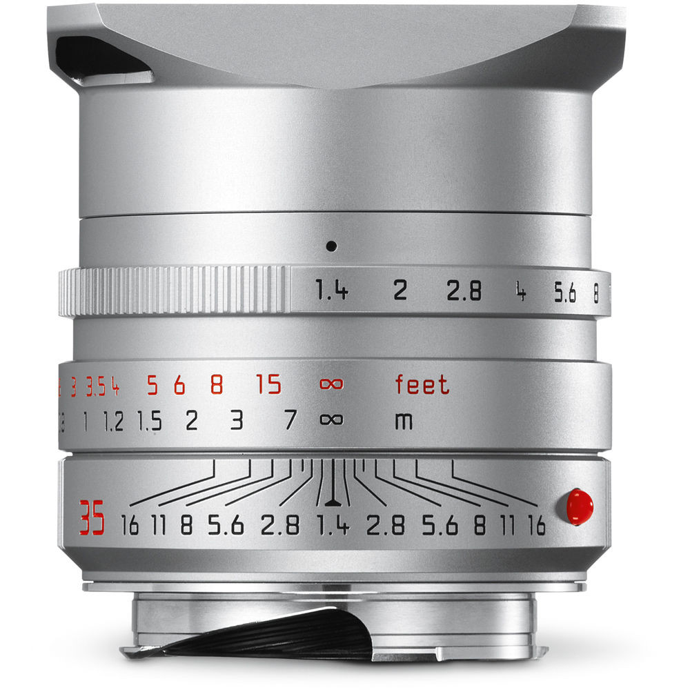 Leica Summilux-M 35mm F1.4 ASPH Lens - Silver (New) - Camera Lane
