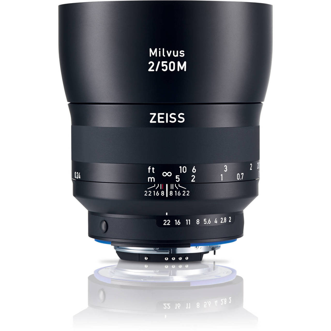 Zeiss Milvus 50mm F2M ZF.2 lens for Nikon (New) - Camera Lane