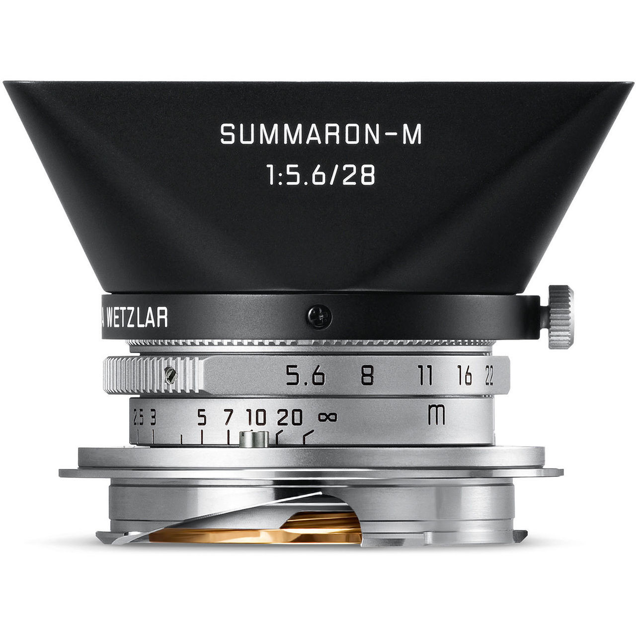 Leica Summaron-M 28mm f/5.6 Asph Silver Lens (New)