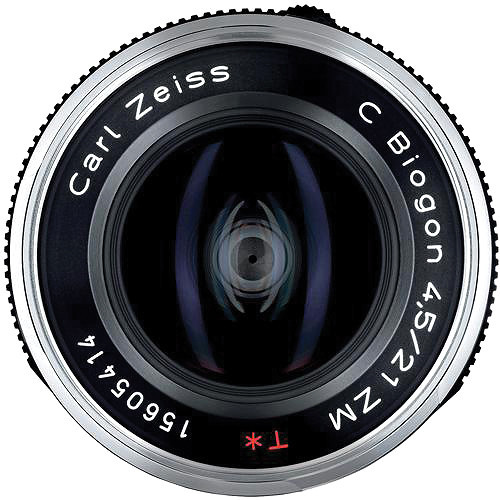 希少品 Carl Zeiss C Biogon T 21mm F4.5 ZM ZEISS C Biogon T* 21mm f/4.5 ZM Lens (Black) 1419-575 B&H Photo